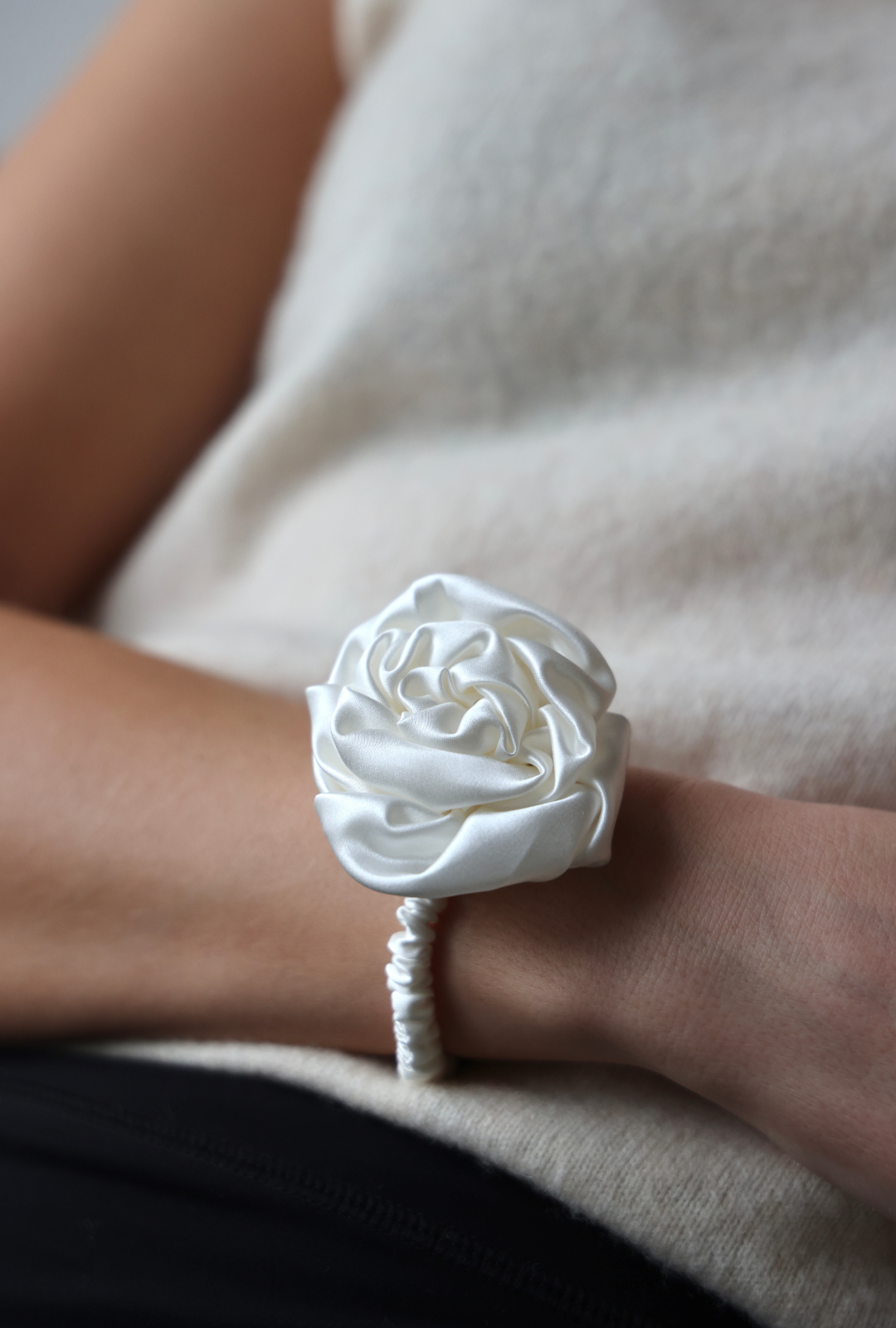 Silke Hårelastik Rose