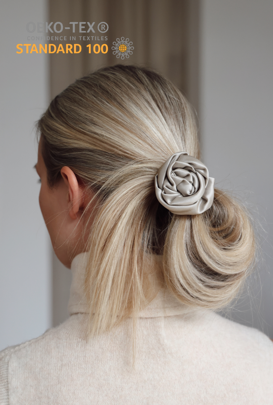 Silke Hårelastik Rose