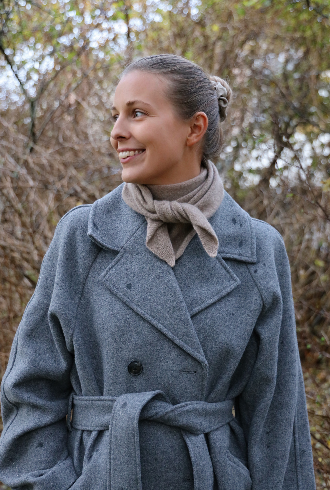 Cura Cashmere Scarf Hazel